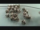 jewelry making ideas Rose gold heart bead wholesalesarong.com