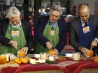 ‘Last Vegas’ stars get a holiday cooking lesson