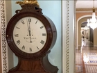 Storied Senate clock stops for shutdown
