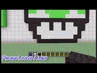 Minecraft Toad Pixel Art Tutorial ( Step by Step )