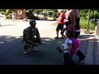 Soldier Dad Surprise His Daughter At Pittsburgh Zoo From Afghanistan