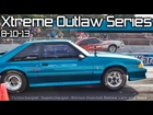 Xtreme Outlaw Series drag racing round 2 Kilkare Dragway 2013