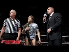 Triple H calls into question Scott Armstrong's three count at Night of Champions: Raw, Sept. 16, 201