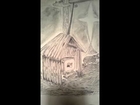 The Word Became Flesh - Drawing of Christmas Message