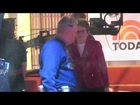 Billie former tennis player Billie Jean King on the set of Today Show in New York