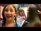 Girl's Doctor Visit - Getting a Haircut - Baby Hair Style Fun - Public Pranks and Kids Challenges?
