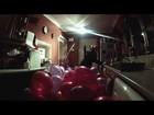 wedding prank happy couple return home to an estimated 3000 balloons in there front room