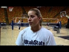 USU Volleyball SR MB Alyssa Everett Previews New Mexico and Dig For A Cure Campaign