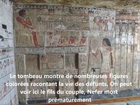 Le tombeau coloré d'un couple égyptien découvert à Saqqarah