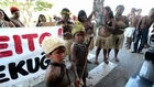 Brazil natives step up protests over land rights