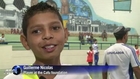 Brazilian footballer Cafu helps favela kids
