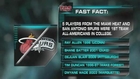 Fast Fact on Heat and Spurs All-Americans