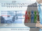 Srisys Erp Services & Solutions!