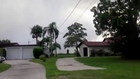 Tornado that came onto land yesterday in Tampa Bay Area