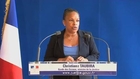 La ministre, Christiane Taubira, fait le point sur la prescription des peines