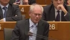Van Rompuy, serpillière humide selon Farage