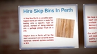Hire Skip Bins In Perth